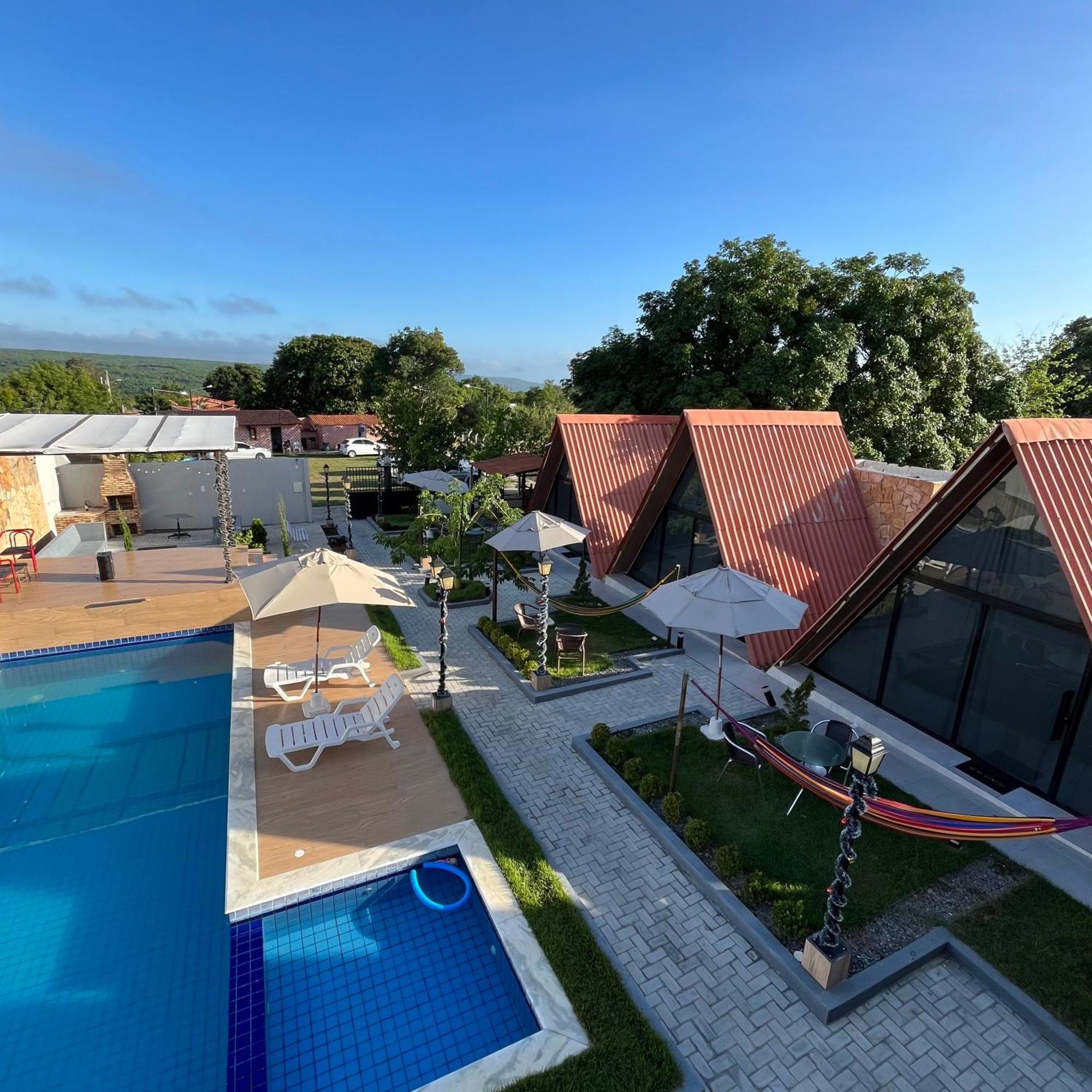 Villa Suica, Chale Mezanino Tianguá Exterior foto